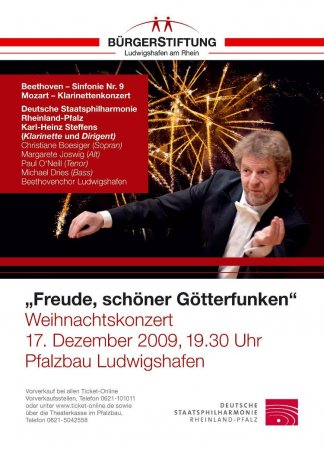 Weihnachtskonzert Werbeplakat