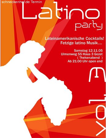 Latino Fete Werbeplakat