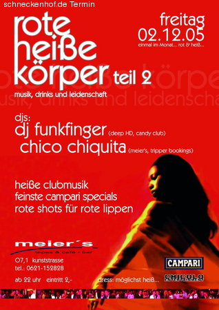 rote hei&szlig;e k&ouml;rper (pt.2) Werbeplakat