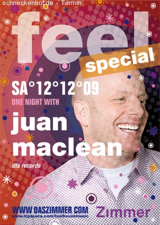 One Night with Juan MacLean Werbeplakat