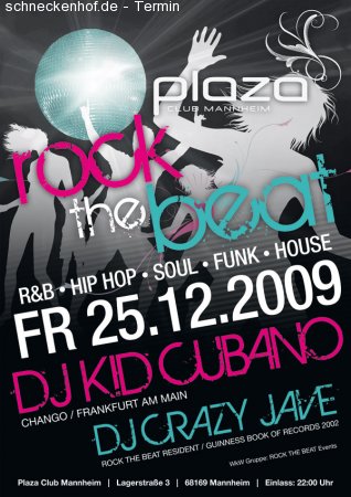 Rock the Beat Werbeplakat