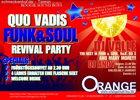 funk and soul Werbeplakat