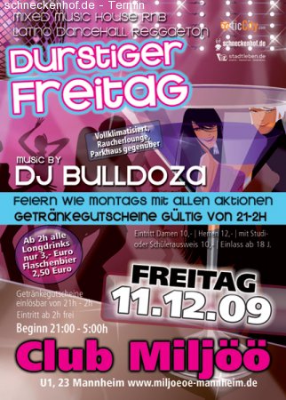 Durstiger Freitag Werbeplakat