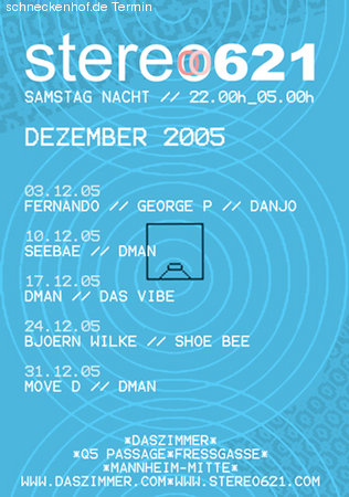 STEREO621 Werbeplakat