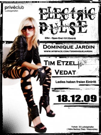 electric pulse Werbeplakat