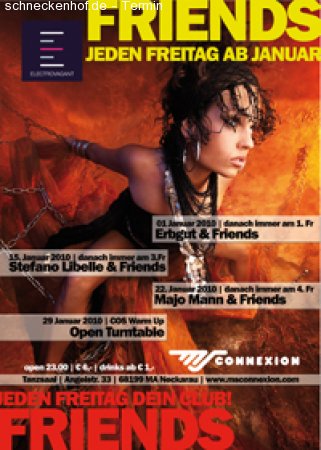 Friends - Open Turntable Werbeplakat