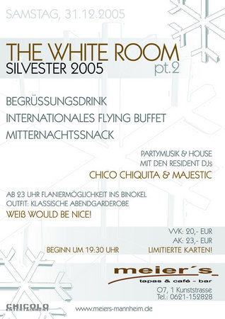 The White Room pt.2 Werbeplakat