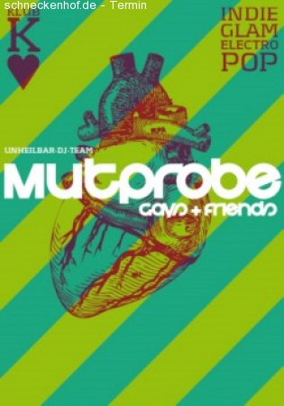 Mutprobe Werbeplakat