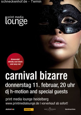 Carnival Bizarre Werbeplakat