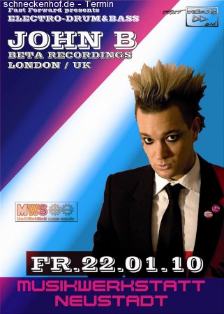 One Night with JOHN B (UK) Werbeplakat