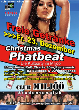 Phatbeat Party Werbeplakat