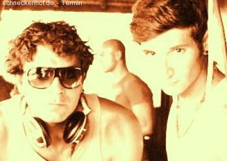 Räumlich Elektronisch mit den Gebrüder Tohmé (2RAUM) Werbeplakat