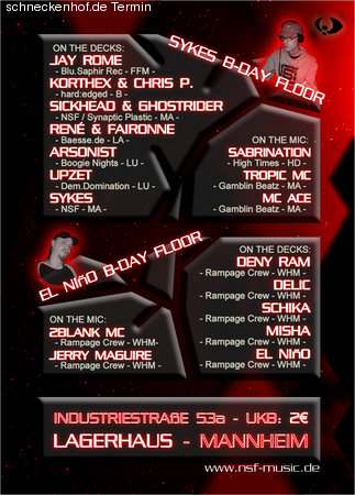 30.th Birthday bash Werbeplakat