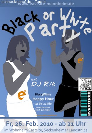 Wohnheimparty Werbeplakat