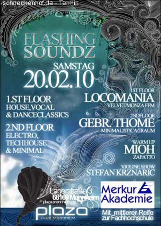 Flashing Soundz Werbeplakat
