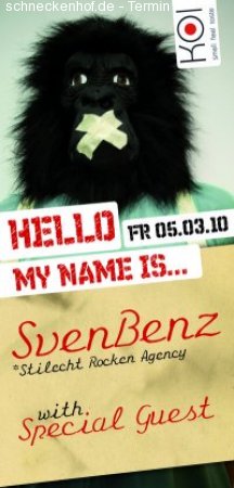 Hello my name is... Werbeplakat