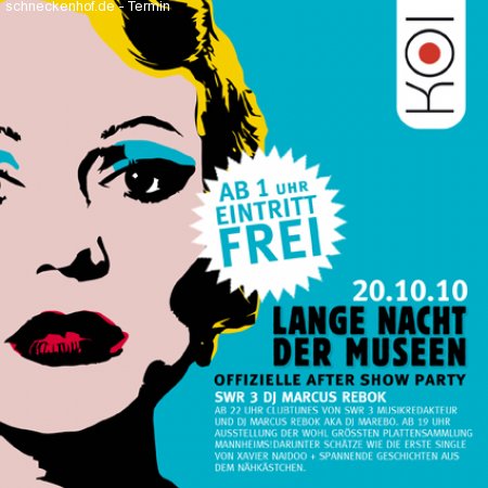 Offizielle After-Show-Party - LNM Werbeplakat