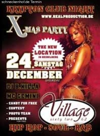 Krypton Club Night Werbeplakat