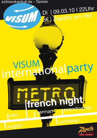 VISUM French Night Werbeplakat