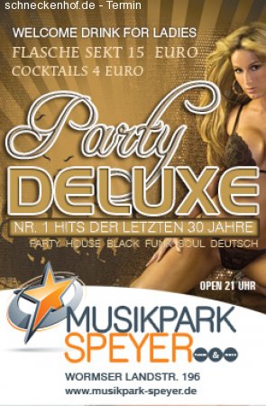 Party Deluxe Werbeplakat