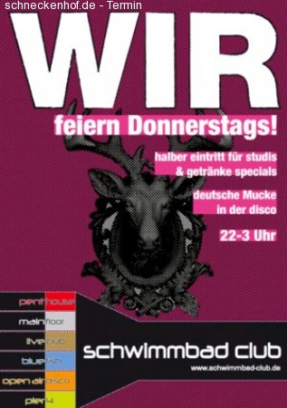 WIR feiern Werbeplakat