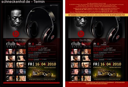 Beats by Dr Dre Tour Werbeplakat