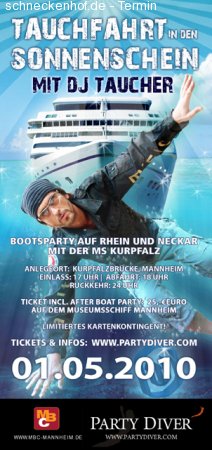 Tauchfahrt in den Sonnenschein 2010 Werbeplakat