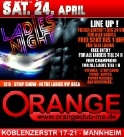 ladies night Werbeplakat