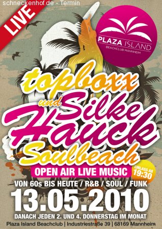 ---ABGESAGT----  Soul Beach Live Music Werbeplakat