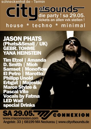 City of Sounds Werbeplakat