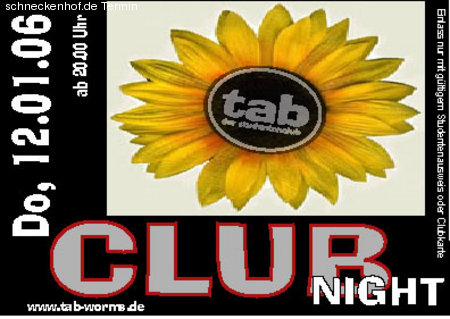 Examens Party Werbeplakat