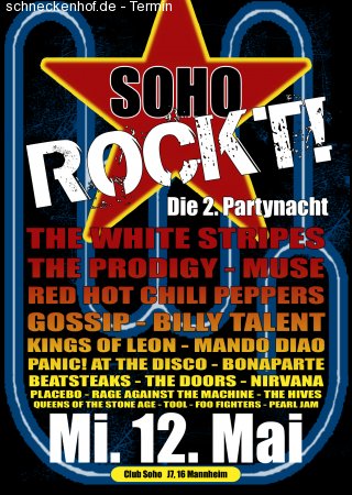 Soho Rockt! Werbeplakat