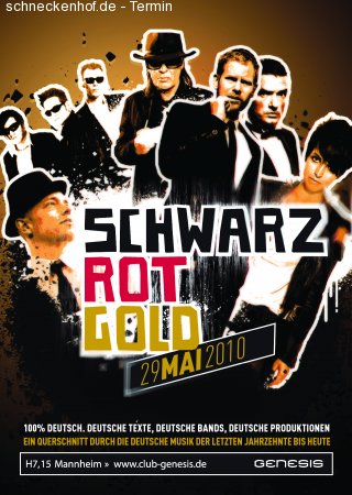 Schwarz.Rot.Gold Werbeplakat