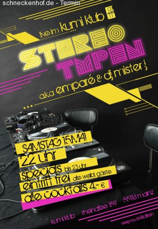 StereoTypen Werbeplakat
