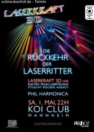 Die Rückkehr der Laserritter Werbeplakat
