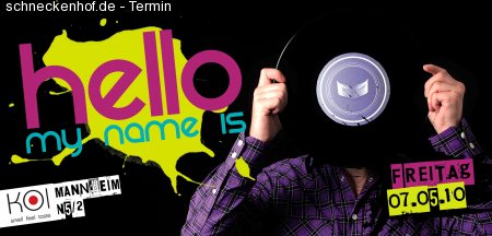 Hello ma name is... Werbeplakat