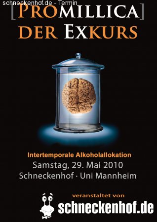 Promillica - der Exkurs Werbeplakat