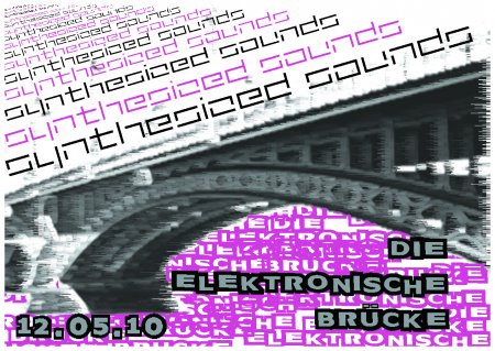 Die elektronische Brücke Werbeplakat