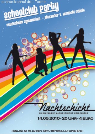 School's Club Werbeplakat