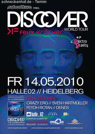 Electrogravity mit Felix Kröcher Werbeplakat