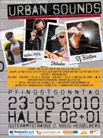 Urban Sounds Werbeplakat