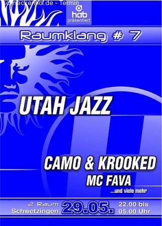 Raumklang 7 - Exclusive Double LP Launch Werbeplakat