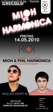 Mioh vs. Harmonica Werbeplakat