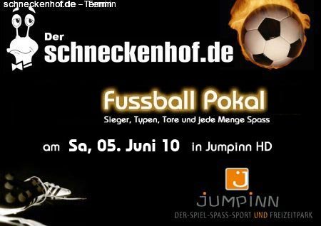 Schneckenhof Fußballturnier Werbeplakat