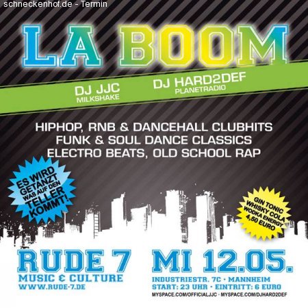 La Boom Werbeplakat