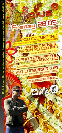 Plus+ @ Halle_03 Werbeplakat