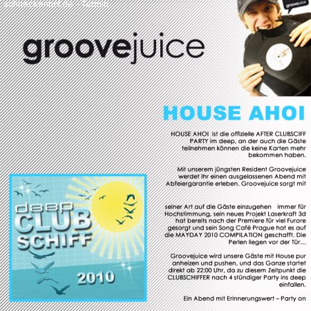 House Ahoi Werbeplakat