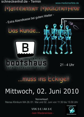 Medizinerfete Werbeplakat