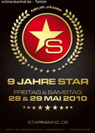 9 Jahre Star Werbeplakat