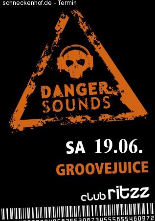 Danger Sounds Werbeplakat
